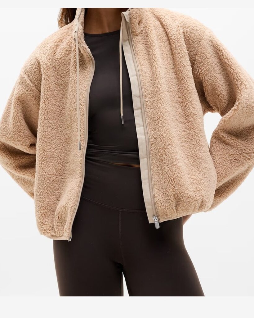 Athleta In the Clouds Jacket in Sahara