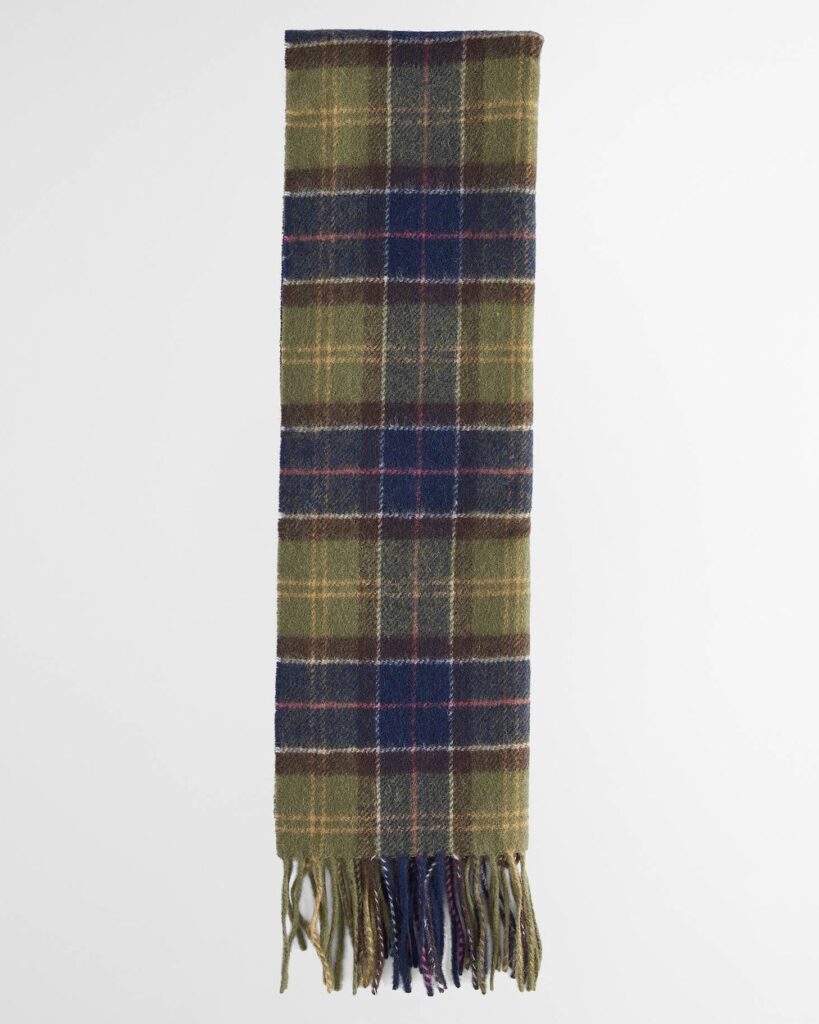 Barbour Tartan Lambswool Scarf in Classic