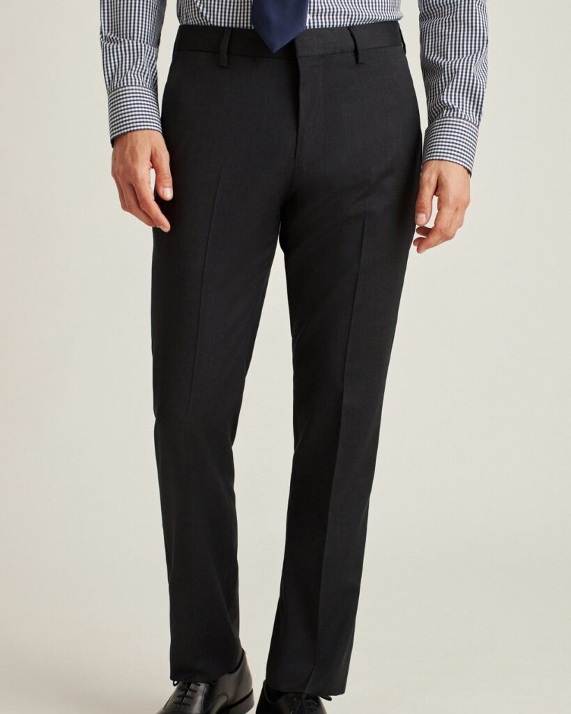 Bonobos Jetsetter Wool Dress Pant in Charcoal