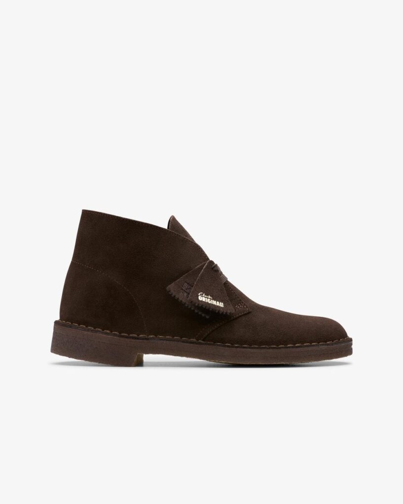 Clarks Desert Boot in Brown Suede