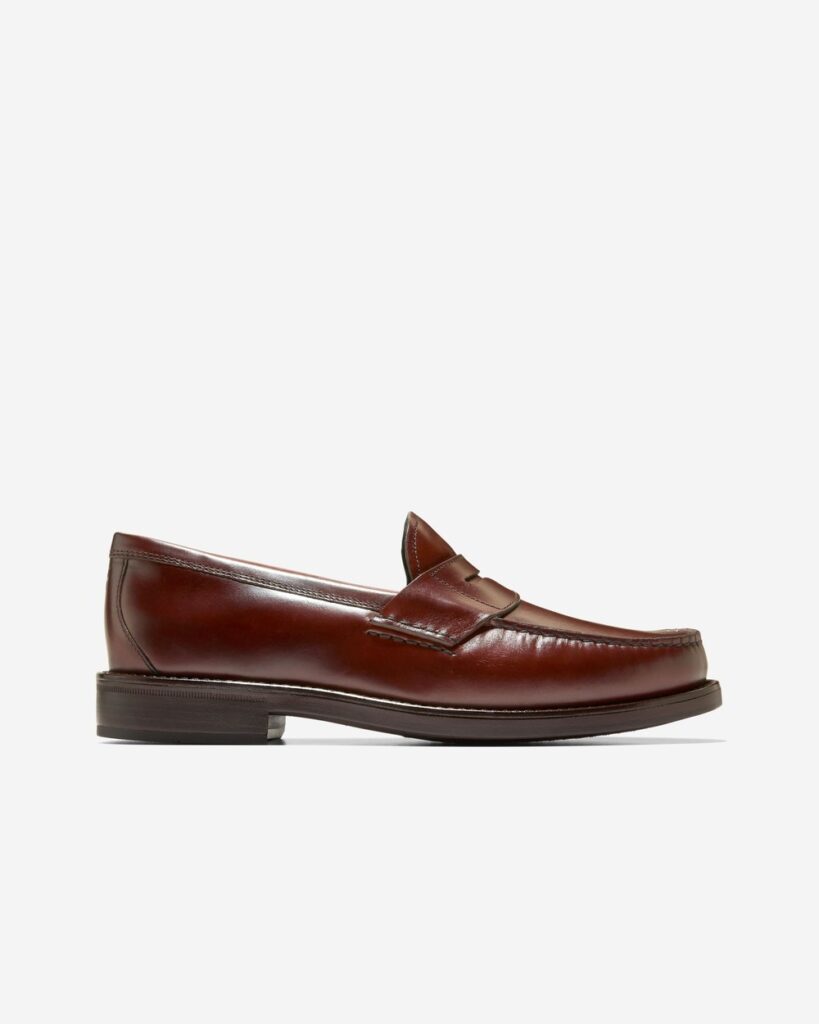 Cole Haan Pinch Penny Flexcraft Loafer in Woodbury-Dark Brown