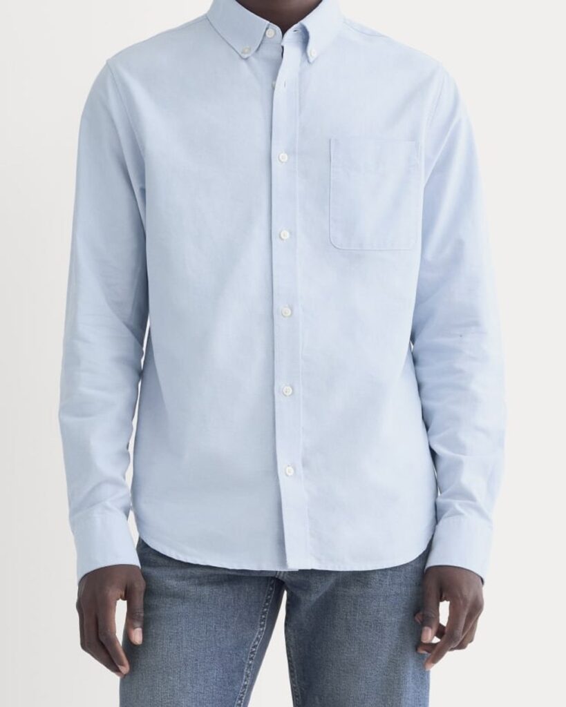 Everlane The Classic Oxford Shirt in Light Blue