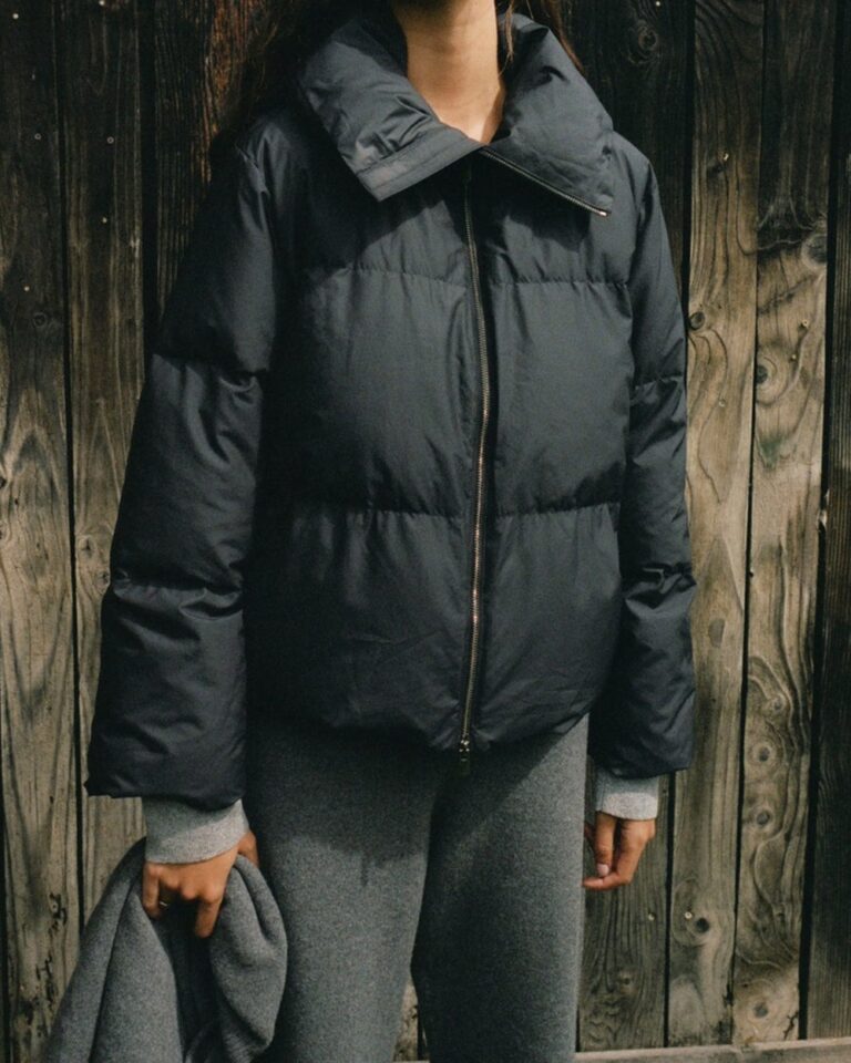 Jenni Kayne Peak Puffer Jacket in Black