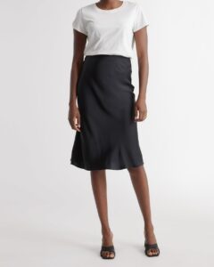 Quince 100% Washable Silk Skirt
