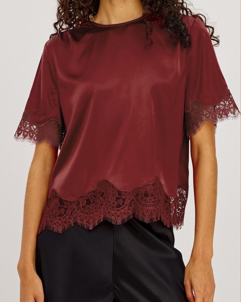 Rails Sonora Top in Crimson