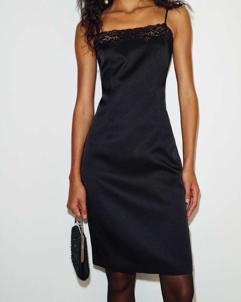 Reformation Cocktail Dress in Black