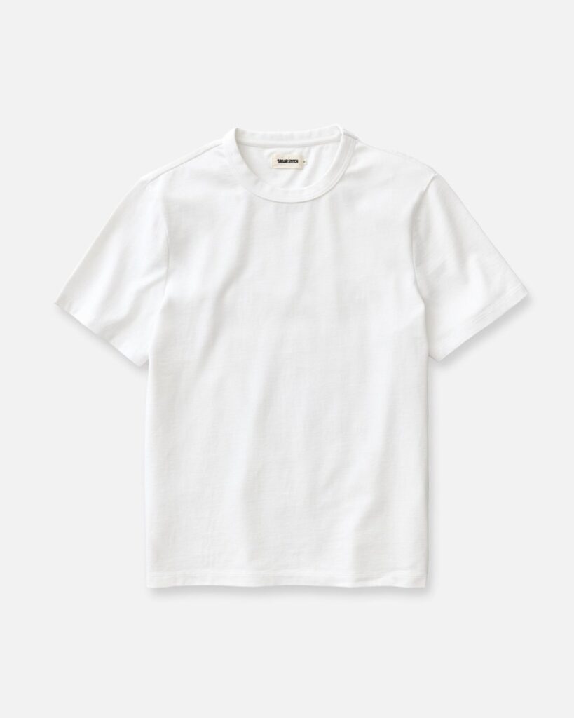 Taylor Stitch The Organic Cotton Shop Tee in White