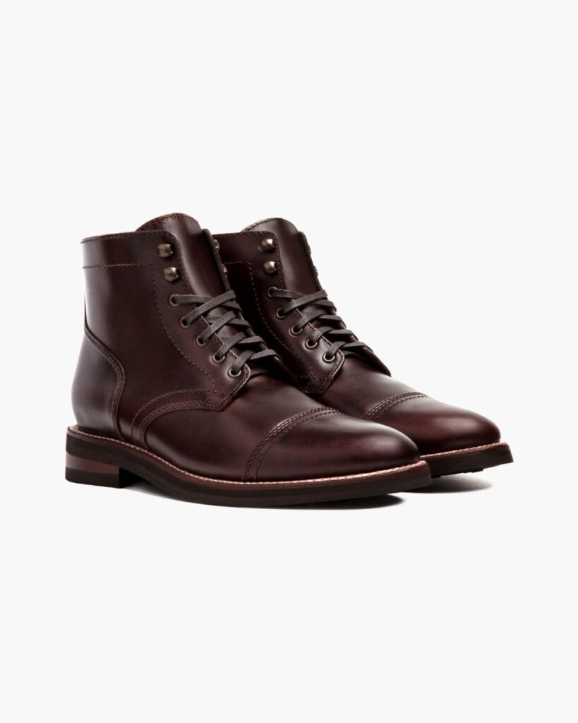 Thursday Boots Captain Lace-Up Boot in Brown
