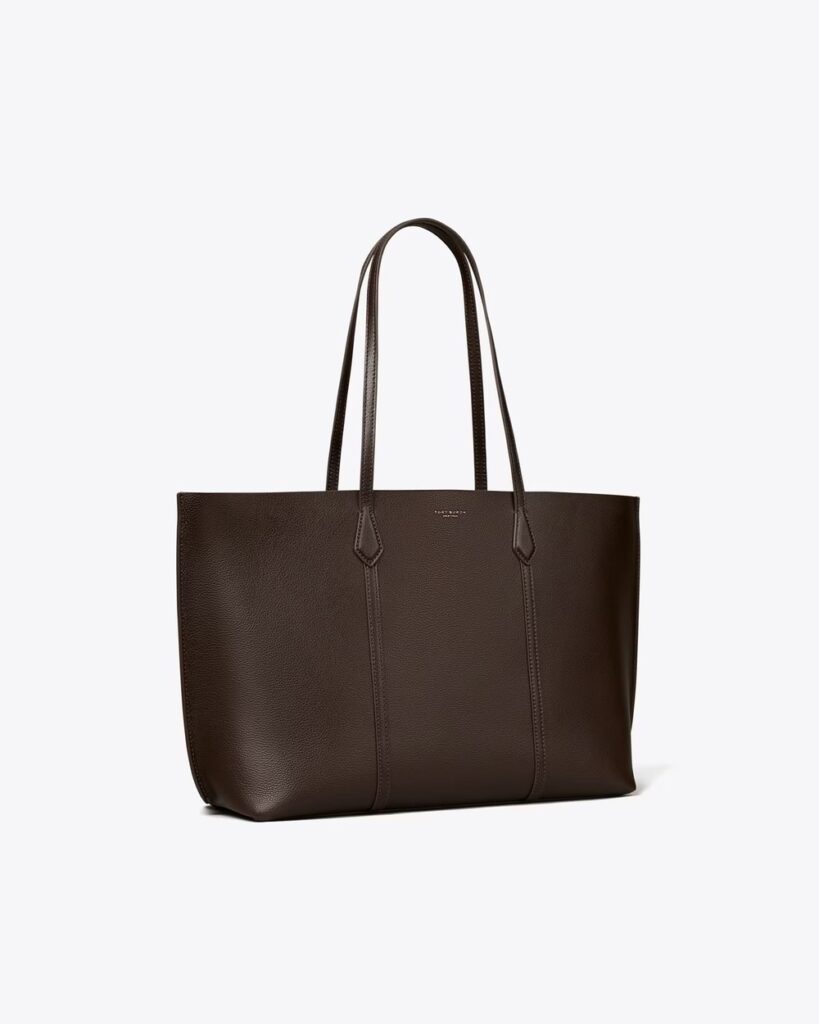 Tory Burch Perry Tote in Deep Brown