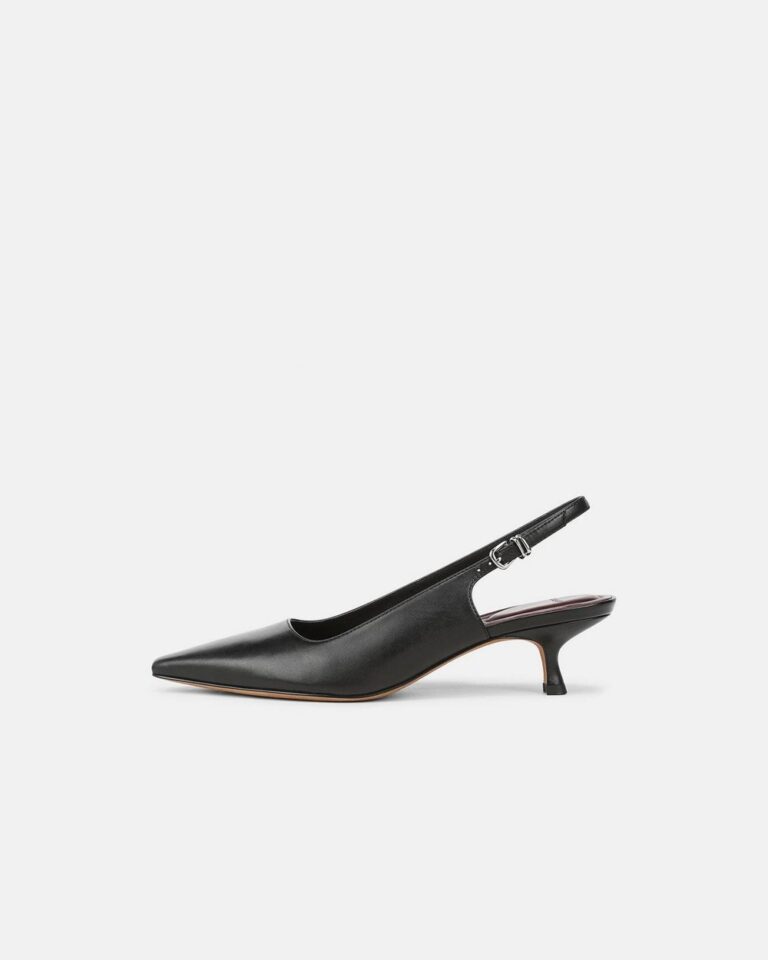 Vince Sabra Leather Slingback Heel